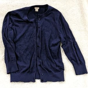 J. Crew button down sweater